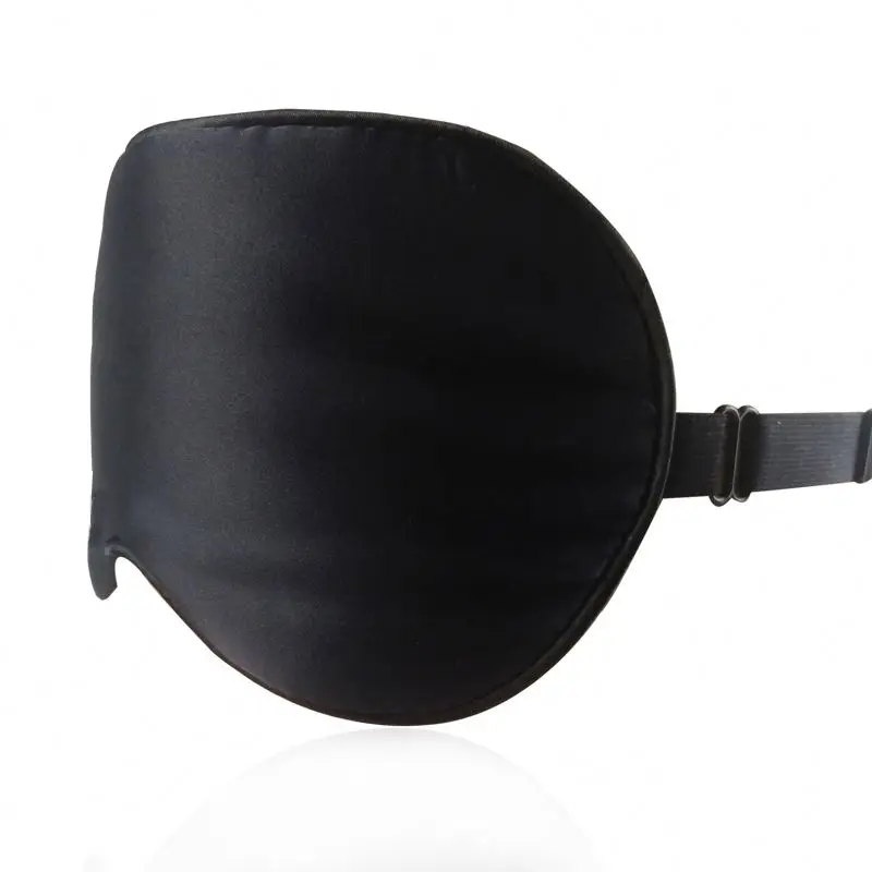 
Custom logo satin eye mask travel100% pure mulberry luxury silk sleep eye mask 