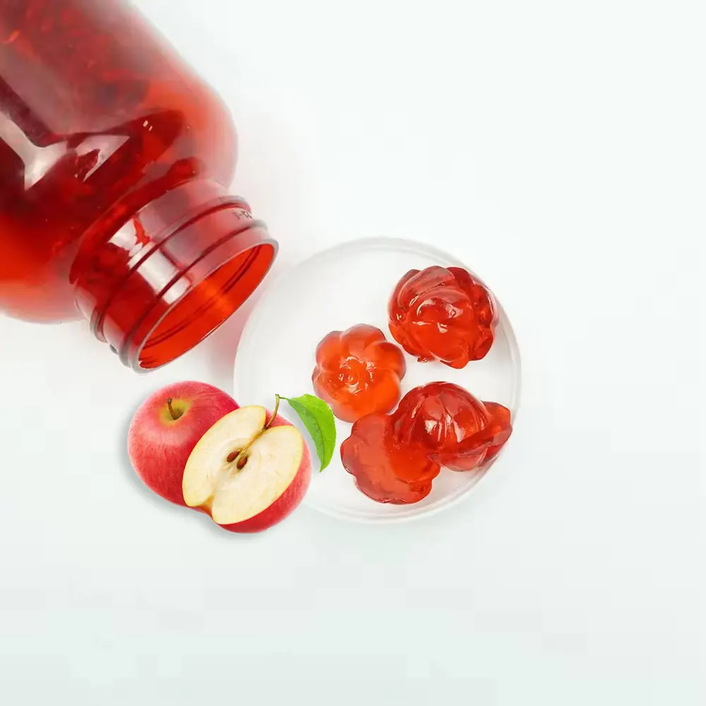 Hot selling sugar free apple cider gummies, flat belly apple cider vinegar gummies