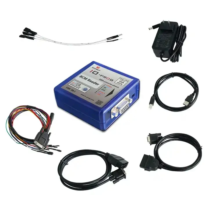 IO prog with PSA BSI Opel ECU TCM BCM &EPS Ecu tuning chiptuning tools Combination of K-line and CAN programmer BD9 connector