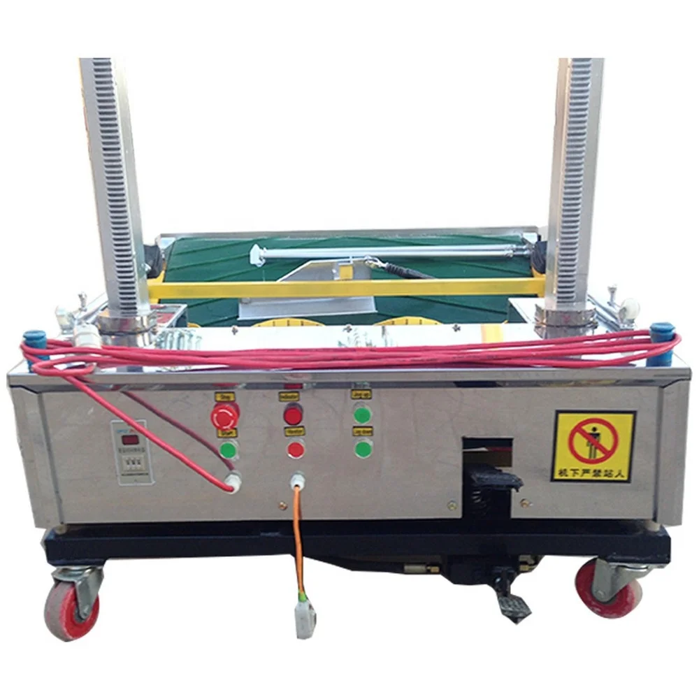 Automatic Wall Cement Plastering Machine Render