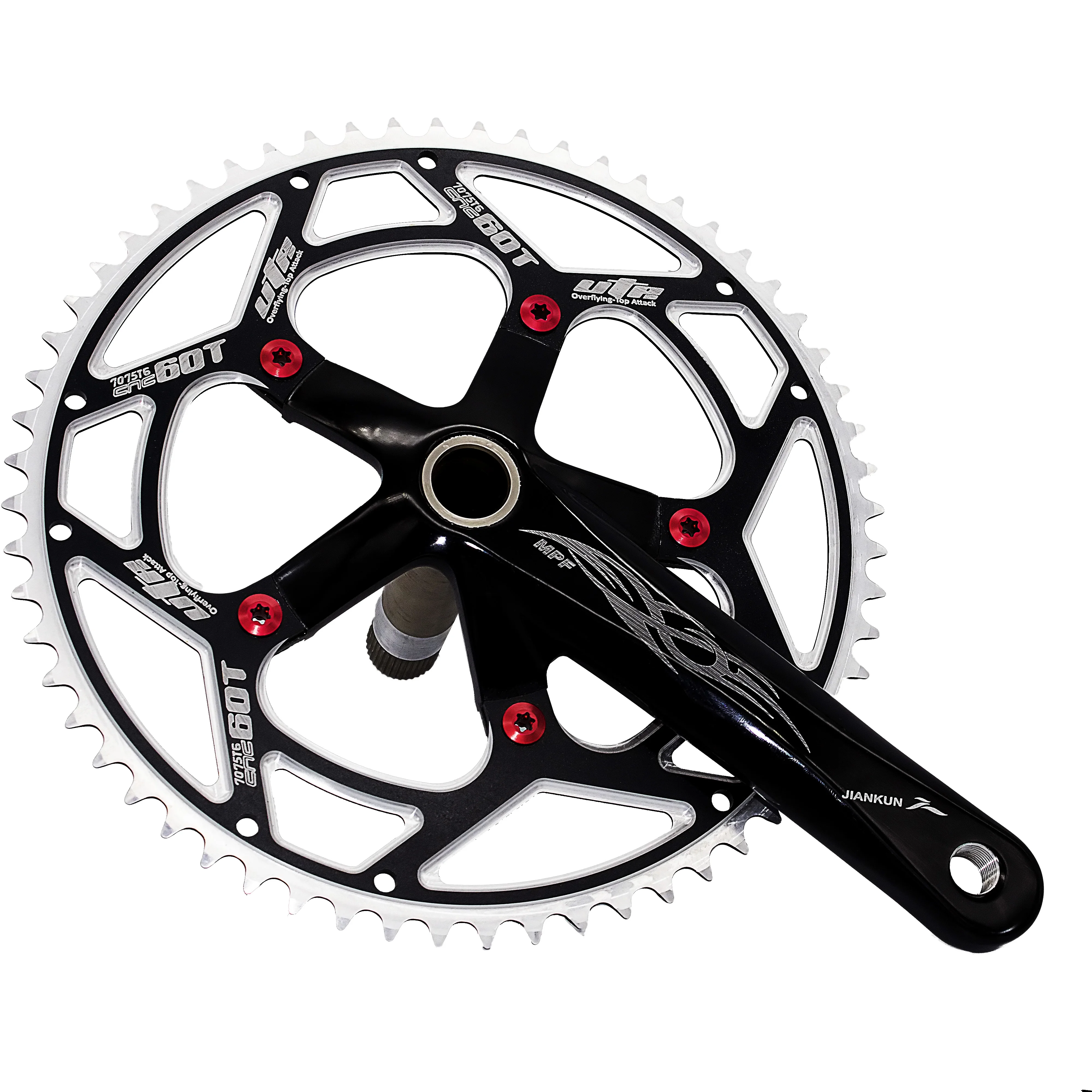 New design 170mm 60t Reduce weight Folding bike/bicycle Crankset with bb sets