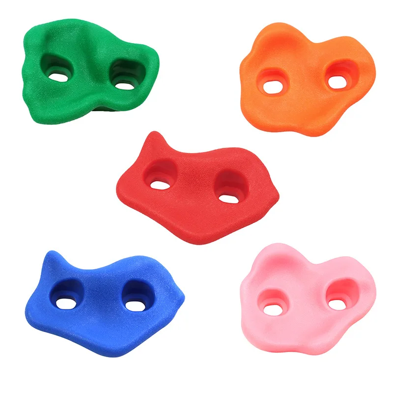 
Kids Outdoor Play Mounting Hardware Included Rock Climbing Holds For DIY Rock Climbing Wall 
