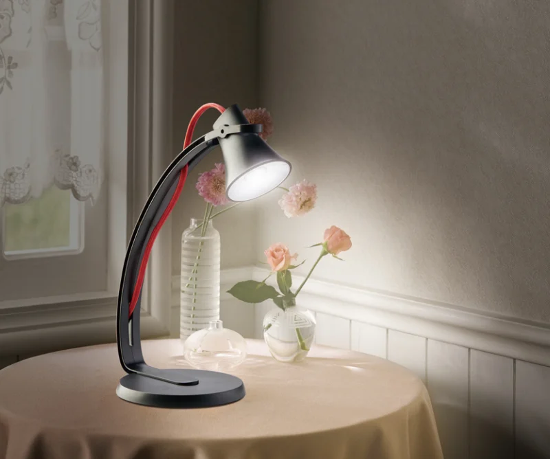 LED desk lamp 3.2W 260LMs  student reading table lamps Rose Pink livingroom  LED desk lamp