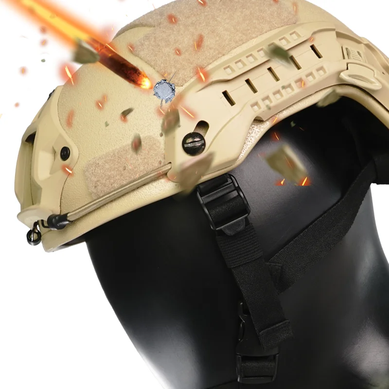 JJW IIIA Level 3 Mid-cut Tactical MICH 2001 Aramid helmet