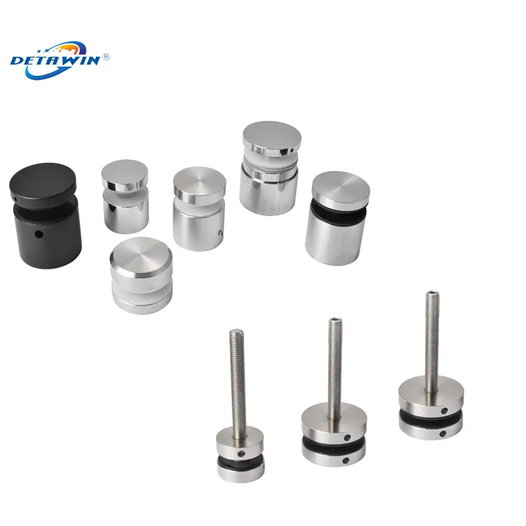 Factory Customization Adjustable Glass Standoff  Stainless Steel Glass Balustrade Standoff Glass Accessories