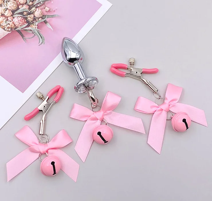 Erotic Sex Toys For Couples Flirt Bdsm Kit Bondage Nipple Clamps Breast Clips Adult Games Chastity Women Sexy Shop