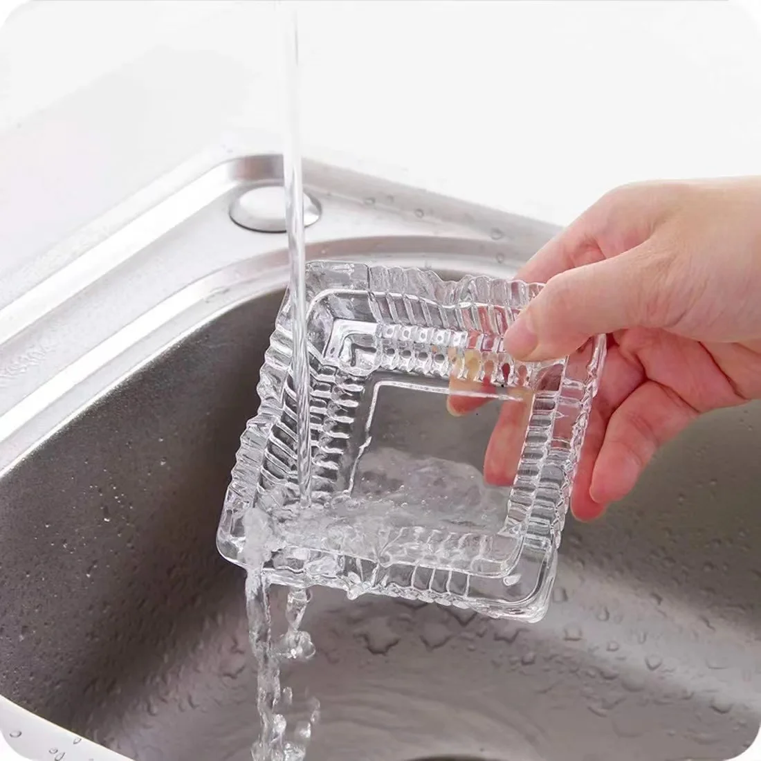 2024 The latest advanced minimalist style can be customized through white crystal ashtray
