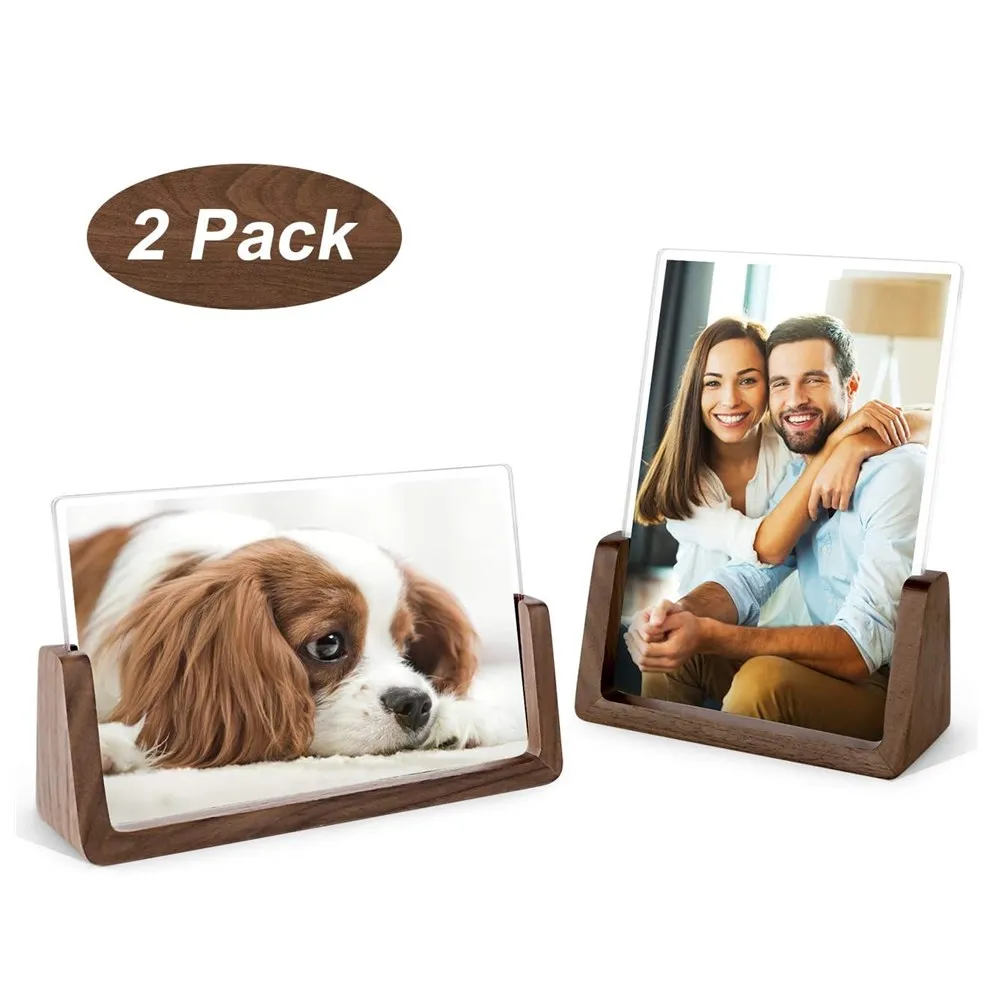 
Wholesale Customize Cheap price Decorate 4*6 Tabletop Wooden Display Photo Frame Gift for sale 