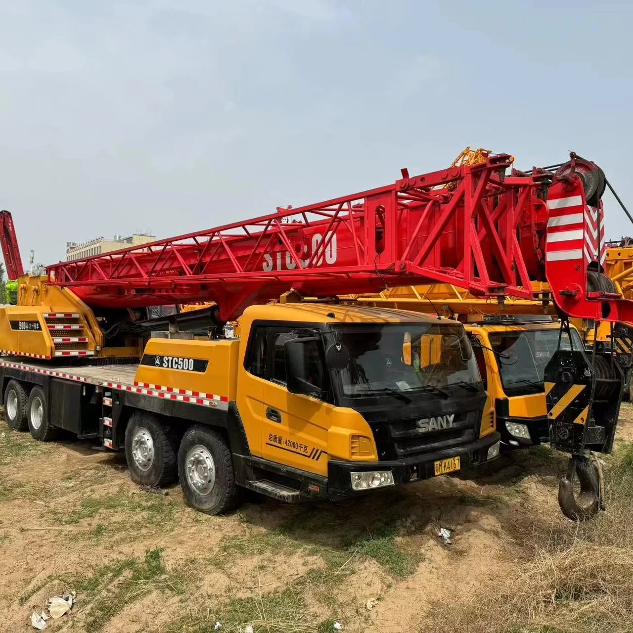 SANY STC500 truck crane 50ton truck crane mobile crane Chinese brand for construction machinery