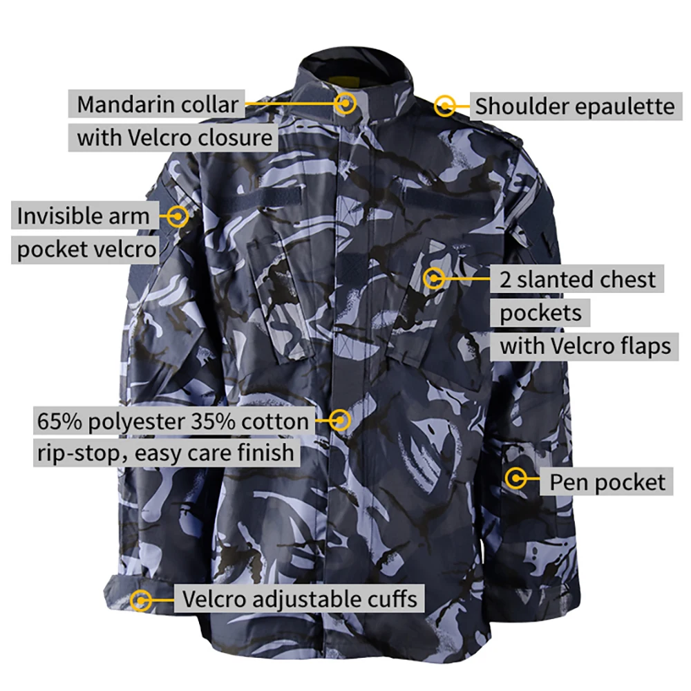 Nigeria Camo Uniforms OEM Factory Camouflage Suits