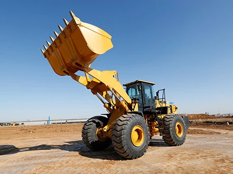 Cheap Price 7 ton Wheel Loader SEM676D Hydraulic Heavy Duty Payloader Front Loader