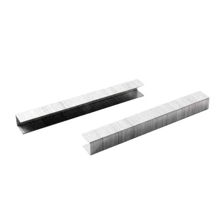 22 gauge galvanized 10F series staples for furniture / sofa nail gun nails for fences