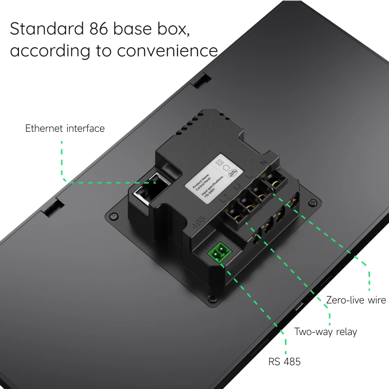 Tuya  IOT Home Automation Ecosystem: 4-Inch ZigBee Gateway with Linux Smart Home Screen for APP-Controlled Smart Home Devices