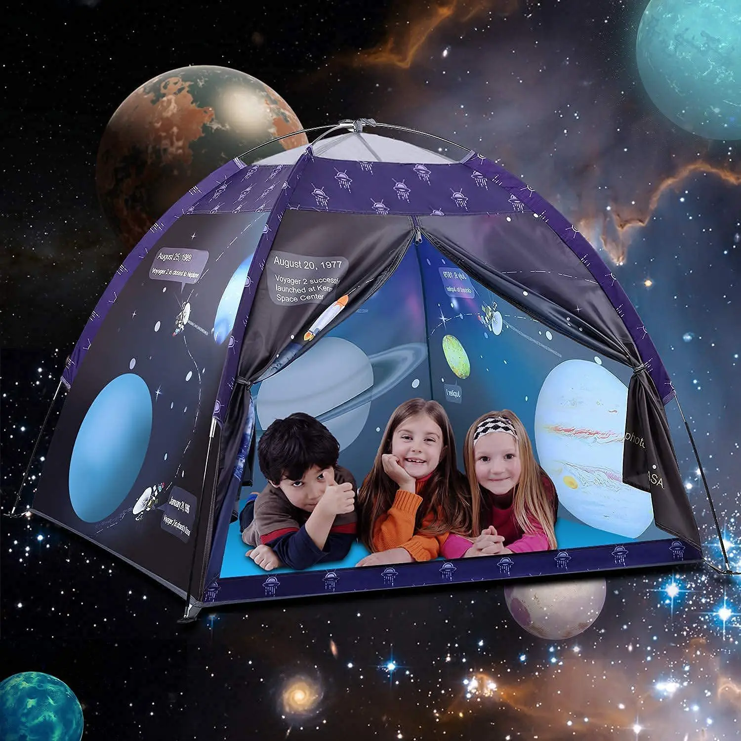 New Design Space Play Tent Playhouse Kids Castle Play Tent Foldable Tent For Kids