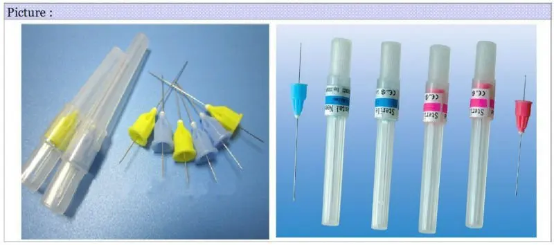 25G, 27G, 30G Sterile Disposable Dental Irrigation Needle