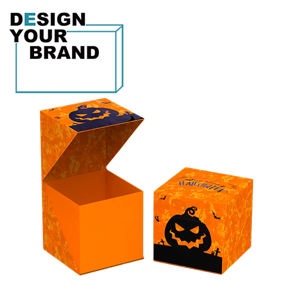 China Wholesale Custom Halloween Packaging Design Cardboard Gift Candle Packaging Box for Baseball Boxes with Logo Packaging Box
