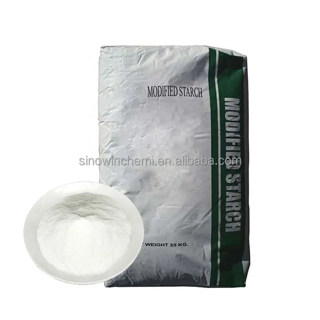 Industrial Modified Tapioca Starch Corn Starch Price For Gypsum Board