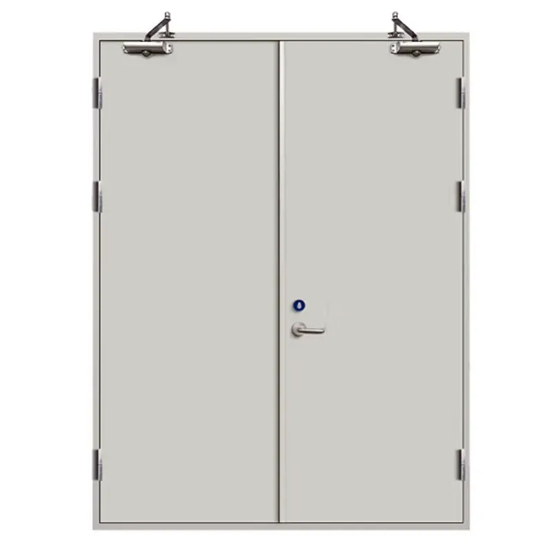 Steel engineering doors high school office classroom dormitory doors with windows factory direct sales