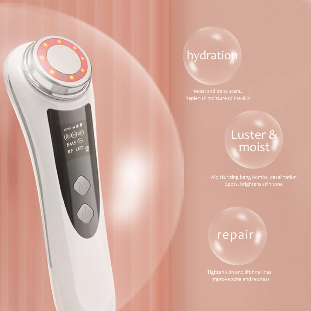 Professional Manufacturer 4 Mode Face Skin Care Clean Wrinkle Romover Facial Massager Beauty Instrument For Ladies