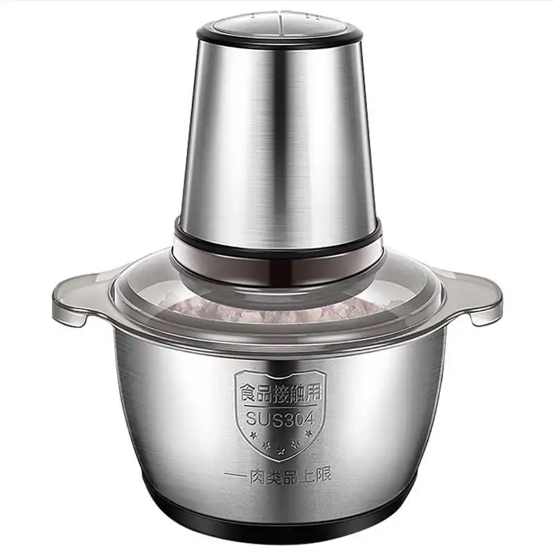 
Household meat grinder stainless steel electric multi-function vegetable grinder mangler 