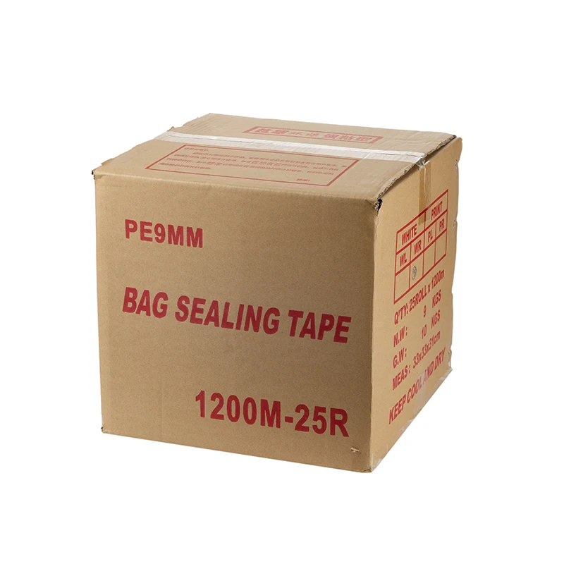 Superior Pe Film Bag Sealing Tape Reseal Clothes Packages Many Times