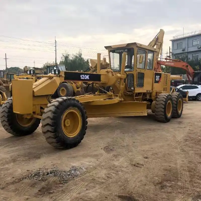Низкая цена Подержанный Кот хороший в состоянии 120K автогрейдер для продажи 120K/140K