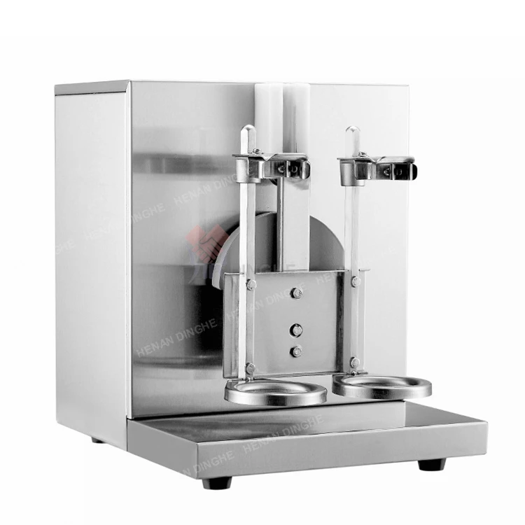Electric Bubble Boba Milk Tea Shaker Commercial Double Cups Milk Tea Shaking Machine for Bar Equipment