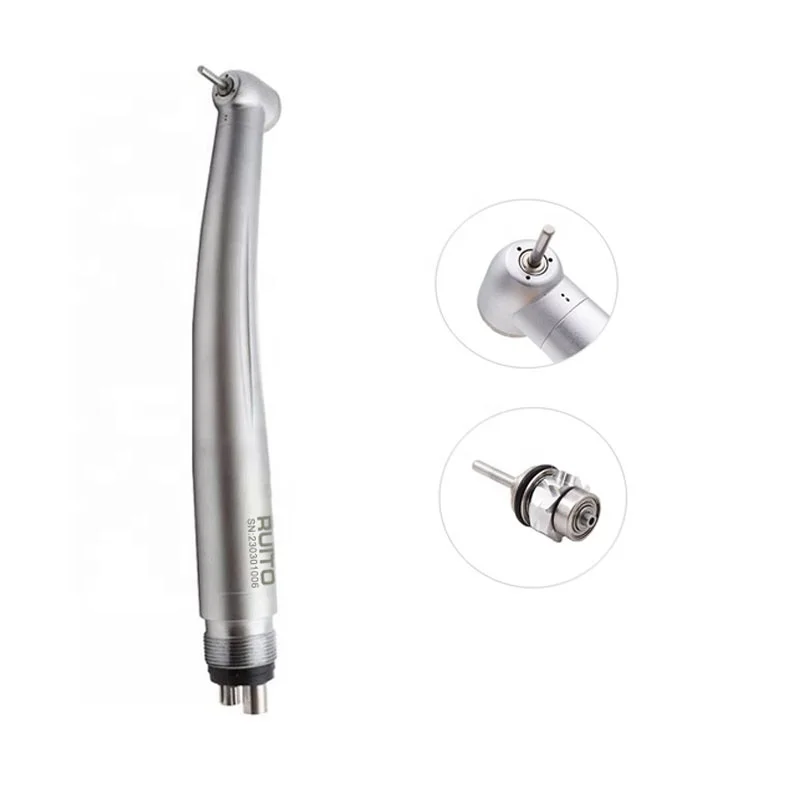 Dental Clinic Oral Dental Turbine Push Button High Speed Dental Handpiece