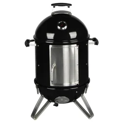 Factory price multifunctional stainless steel garden outdoor charcoal kebab grilled smoker grill