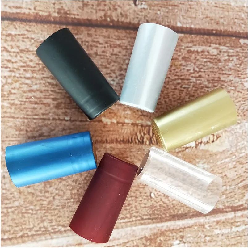 Screw Caps Bottles Factory Wholesale Closed Aluminum for Wine, Water and Beverage Glass Square Plastic Liquor Bottles 5000PCS