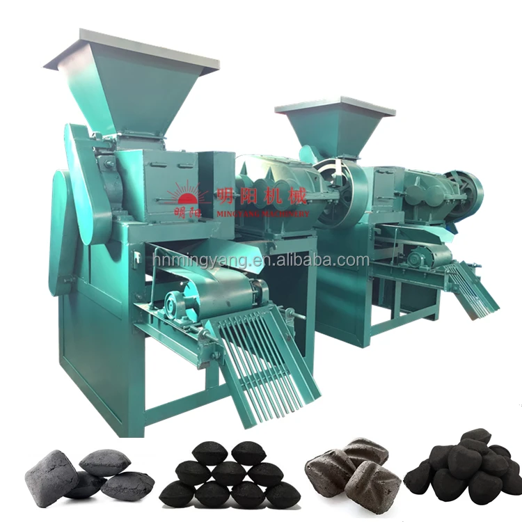 Rice Husk Charcoal BBQ Charcoal Making Machine Coal Ball Press for Barbecue Charcoal Production Line