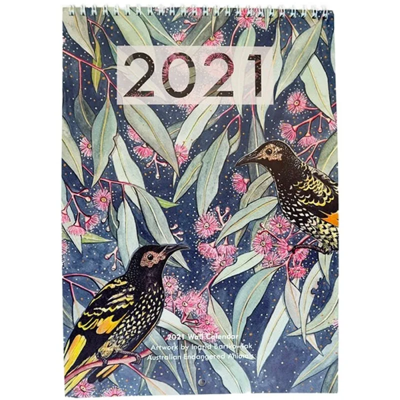 Good Design 12*12 Thick Square Paper 12 Monthly Wall Calendar with Beauty Farm creative wall calendar