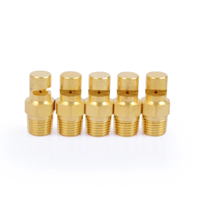 
Factory Direct Sale Industry Spray nozzle Stainless Steel Bras Vee Jet Water Spray Nozzle 