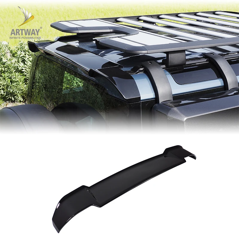 High quality ABS Raw Material rear spoiler rear wing for Defender l663 range rover 110/90