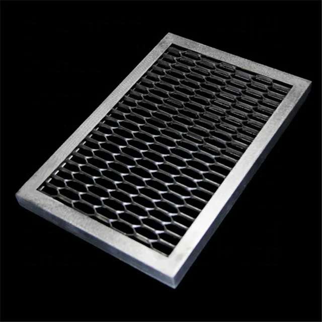 Aluminum expanded metal mesh PVC diamond hole expanded sheet metal wire mesh