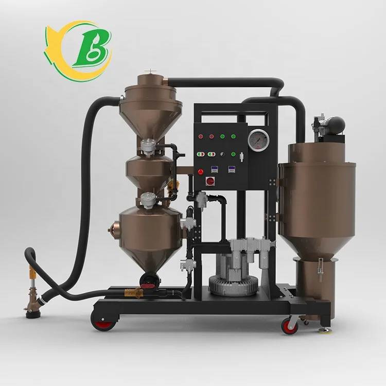 Recyclable machine for blasting media Closed circuit abrasive Automatic Circulating sand blasting machine