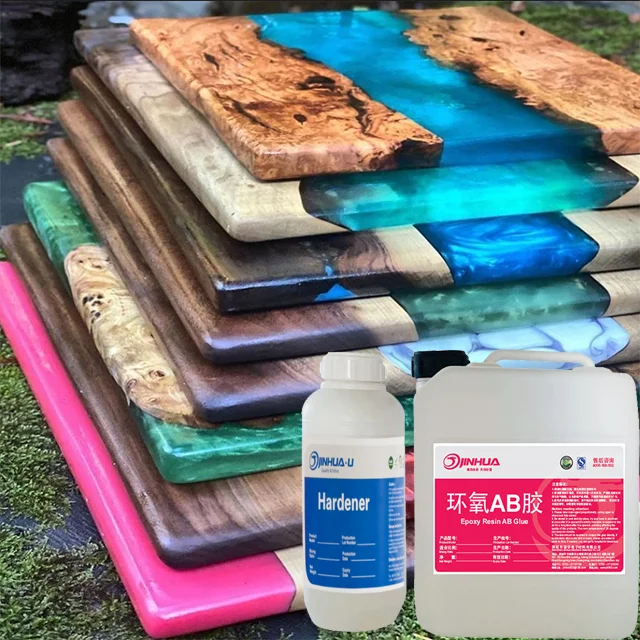 New Jinhua Two Part Epoxy Resin Table Wood