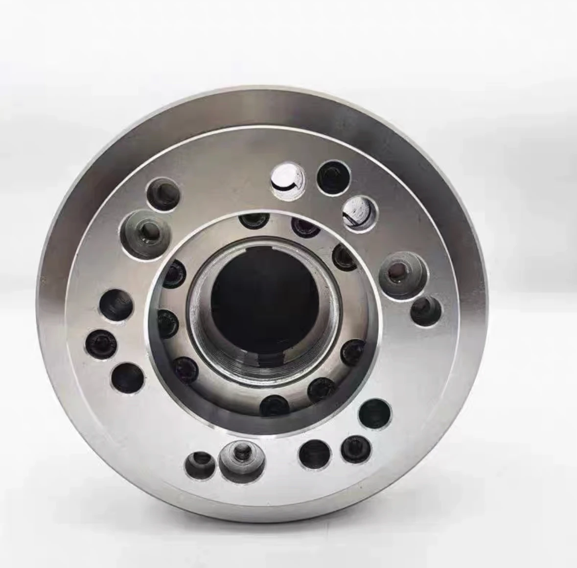 odm power chuck hydraulic  6-inch hollow all steel three jaw chuck   hydraulic tool accessories lathe chuck 3 jaw