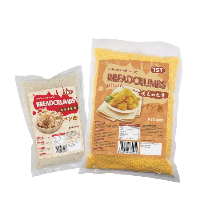TSY Food Oem Wholesale White Bread Crumb Breadcrumbpanko Panko Breadcrumb Factories