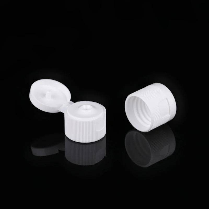 Chinese manufacturers flip top cap 20/410 PP plastic flip top bottle cap