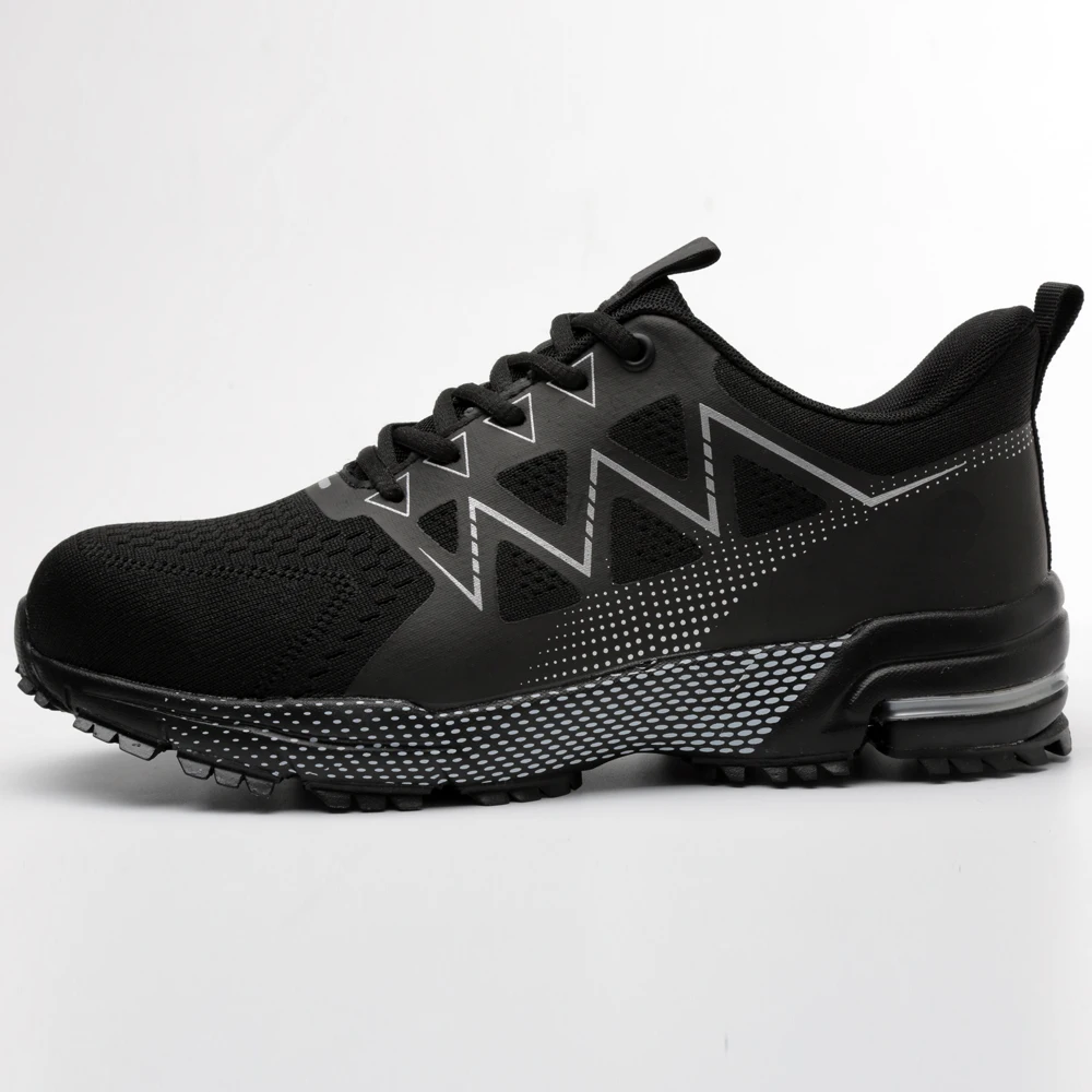 steel toe cap lightweight sneakers stylish custom cheap price work safety shoes