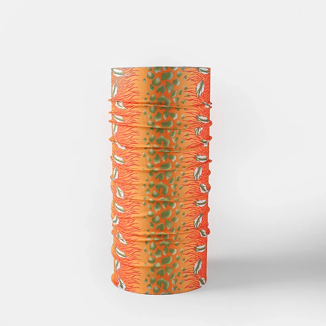 
Tube Beach Scarf Tubular 100% Polyester Custom Logo printed Seamless face Bandana 