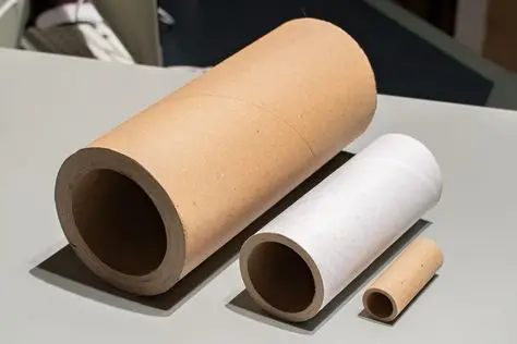 Customized Kraft Paper Tube Cylinder Shape round Pattern Made from Cardboard Plastic for Craft Use Cheap Price from Vietnam