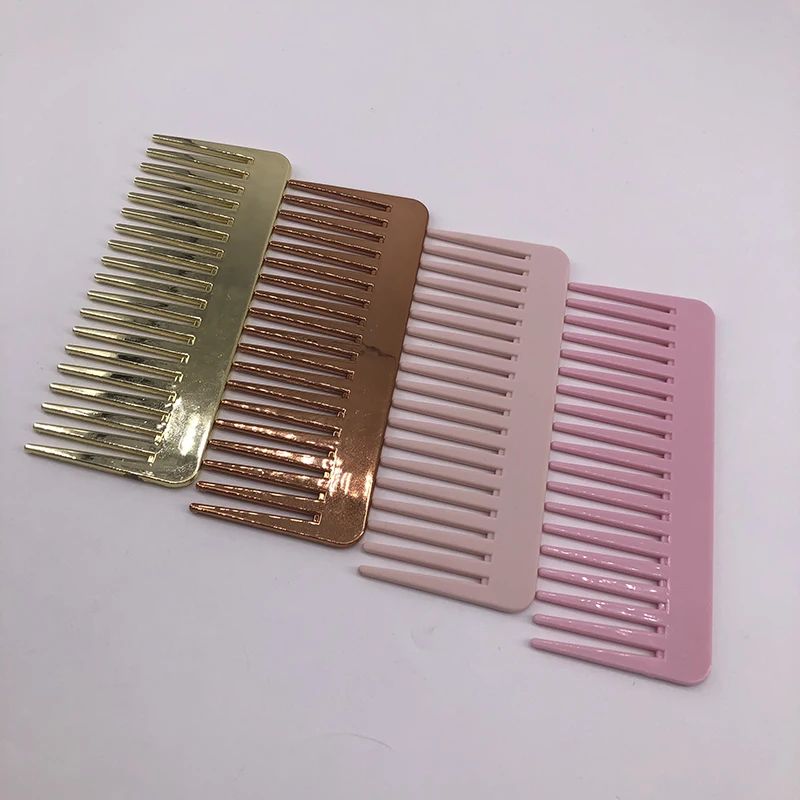 
High Quality Durable Anti-static Hair Comb Wide Tooth Plastic Comb 