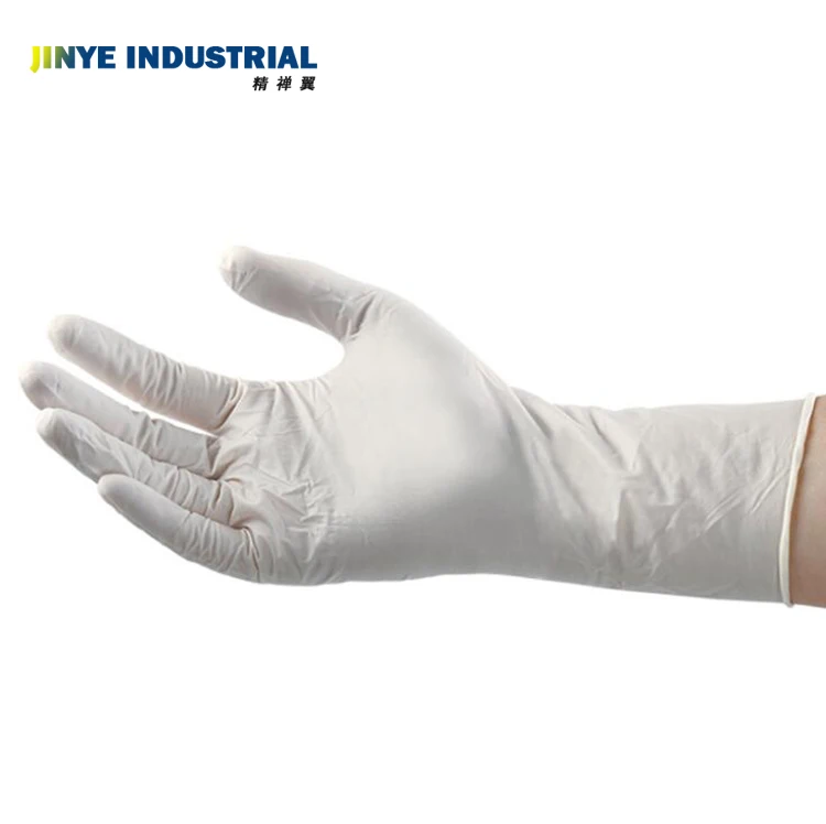 Factory Price Disposable Powder Free Non Sterile Safety Examination Latex Glove Cut Resistant
