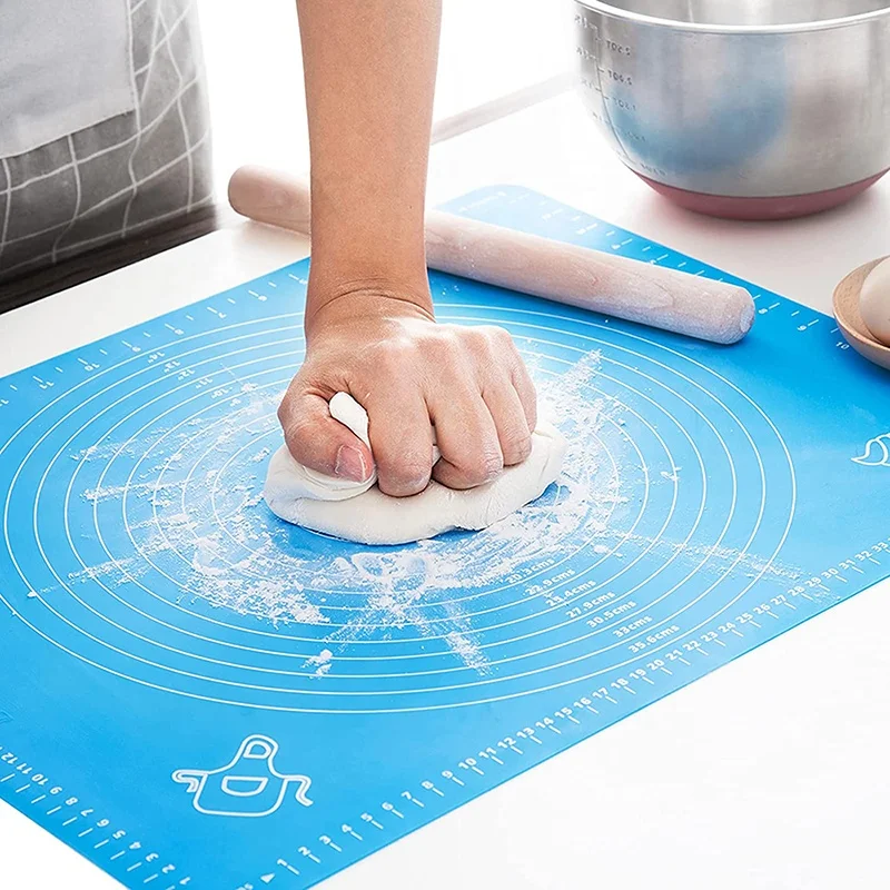 Silicone Baking Mat Customized Baking & Pastry Tools for Rolling Pastry Dough Non Stick Large Silicone with Measurements 60*40cm