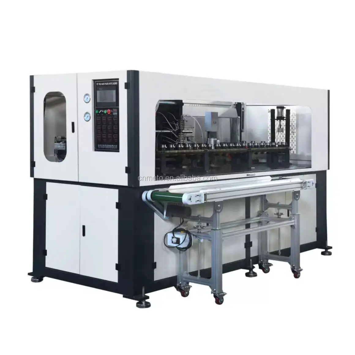 2 Cavity 500ML hand feeding Automatic Preform Blow Molding Mould Processing Blower Plastic PET Bottle Blowing Making Machine