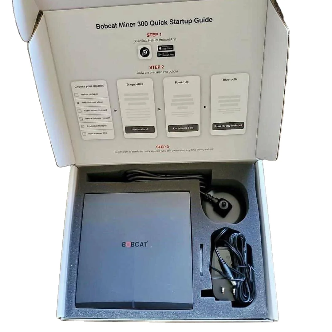 BUY 2 GET 2 FREE!!! Bobcat 300 Helium HNT Helium Hotspot 2021 New Original in Stock Bobcat Hotspot READY TO SHIP