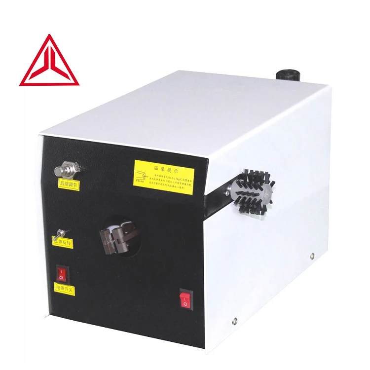 
Automatic shielding wire cables reversing shielded wire brushing twisting machine 