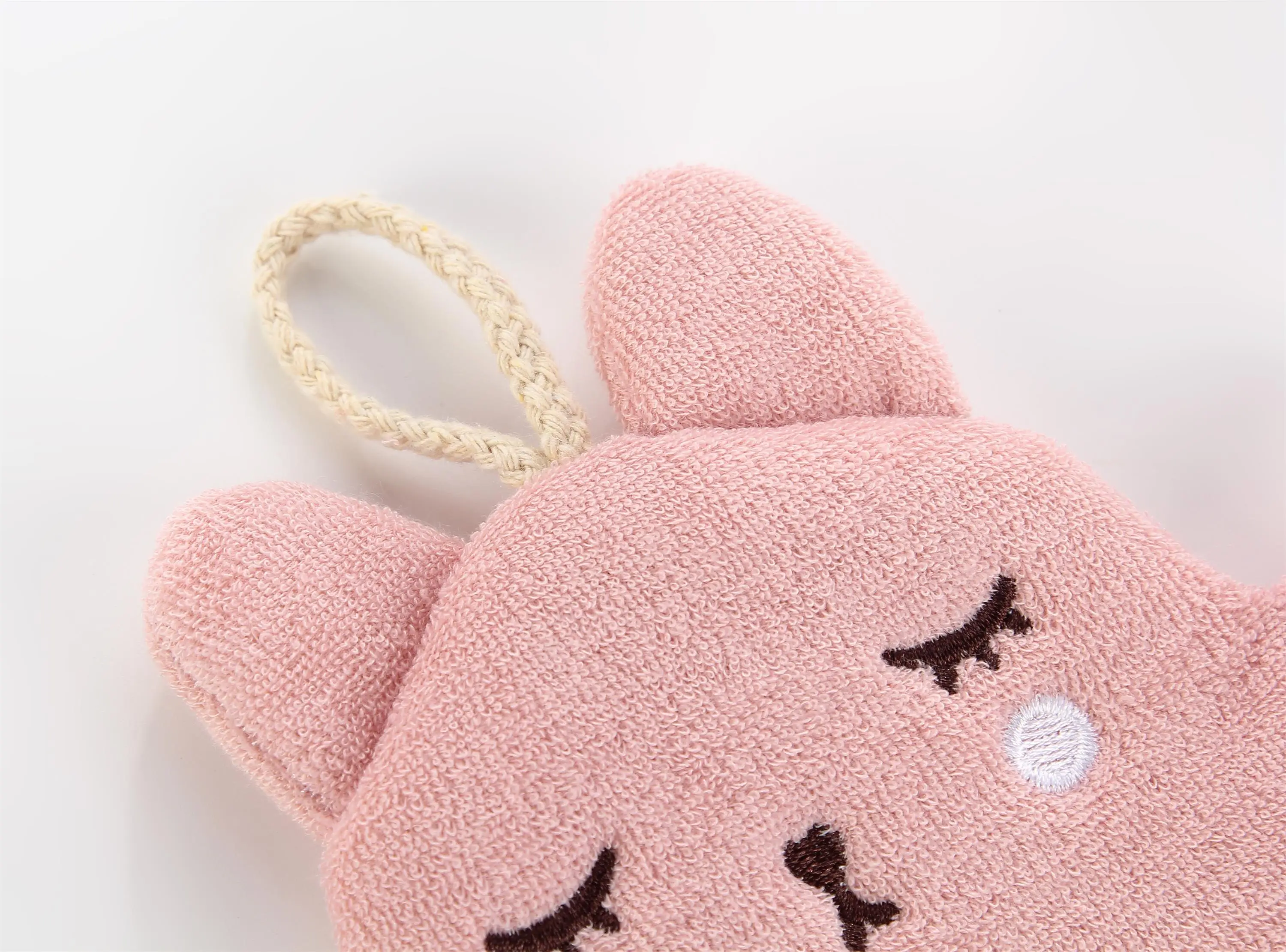 Bath Shower Glove Large Cute Rabbit Shape Bath Sponge Gloves Multi Color Optional Children for Kids Body Baby Towel Glove 